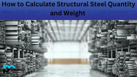 how to estimate structural steel